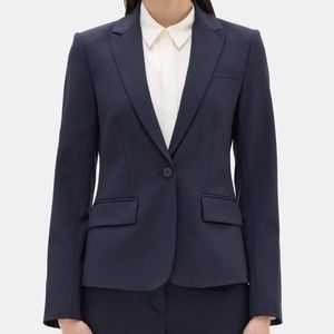 THEORY Wool Blazer in NAVY, NWT, Size 6